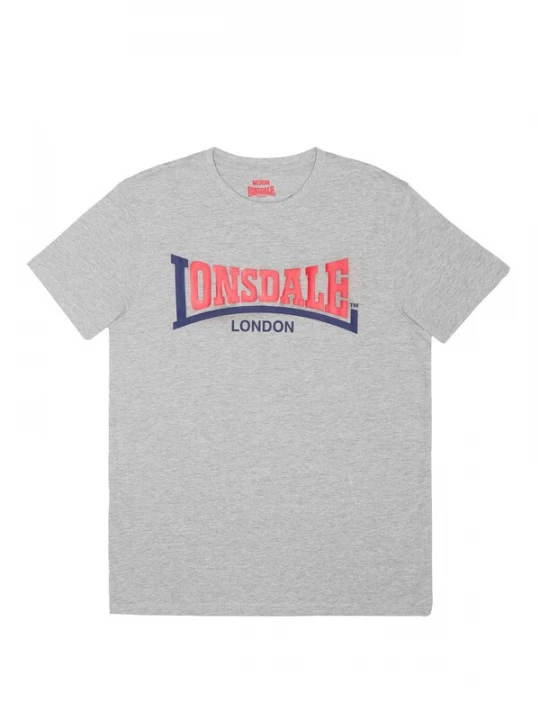 Foto van product LONSDALE Shirt navy / grijs / oranje