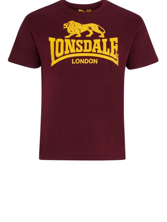 Foto van product LONSDALE Shirt oranje / roestrood