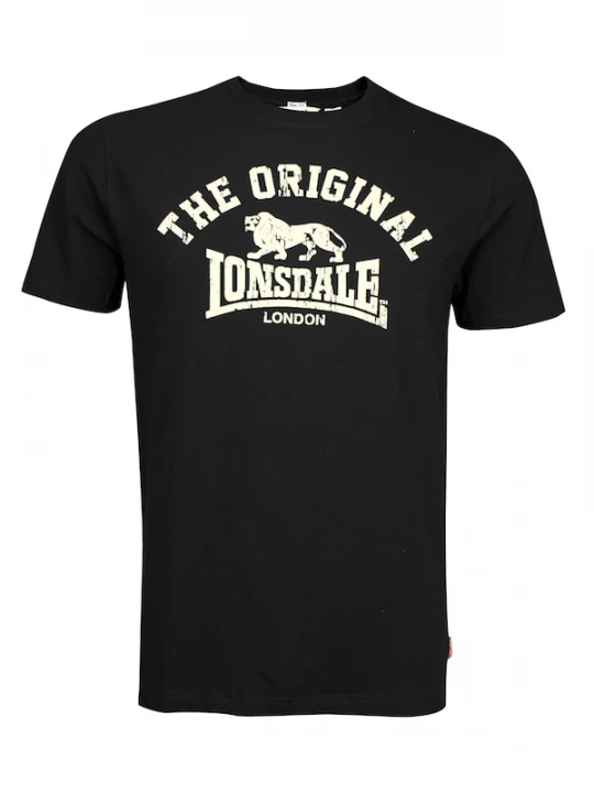 Foto van product LONSDALE Shirt 'Original' ecru / zwart