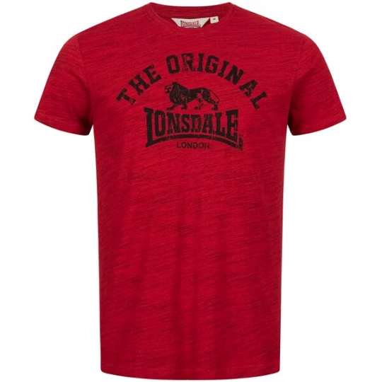Foto van product LONSDALE Shirt rood / rood gemêleerd / zwart