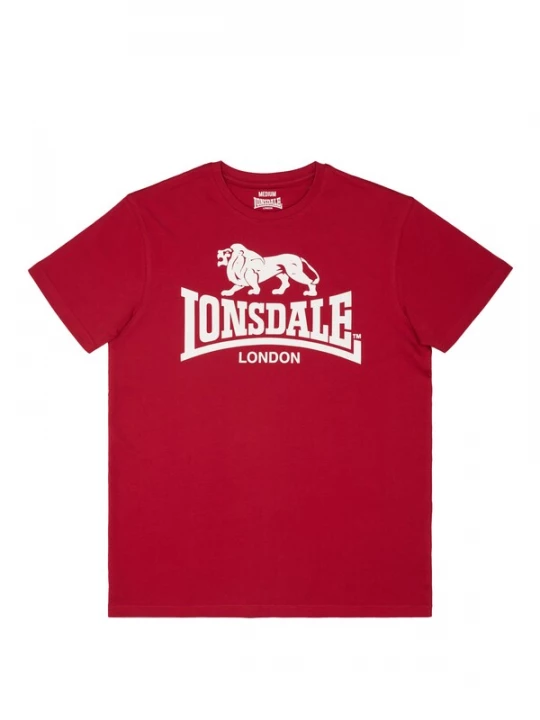 Foto van product LONSDALE Shirt rood / wit
