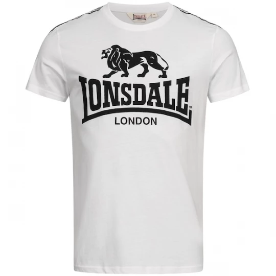 Foto van product LONSDALE Shirt 'Sheviock' zwart / wit