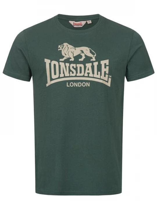 Foto van product LONSDALE Shirt 'St. Erney' crème / donkergroen