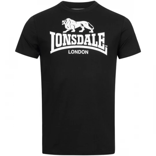 Foto van product LONSDALE Shirt 'St. Erney' zwart / wit