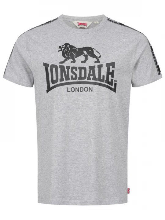 Foto van product LONSDALE Shirt 'STOUR' grijs / zwart