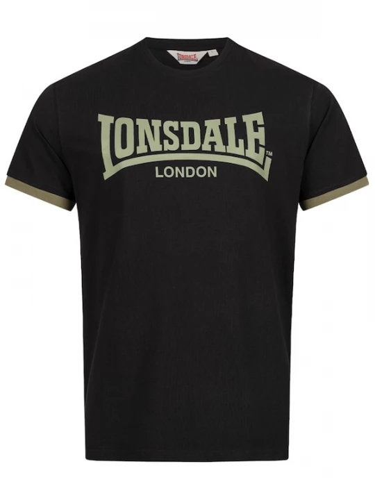 Foto van product LONSDALE Shirt 'Townhead' lichtgroen / zwart