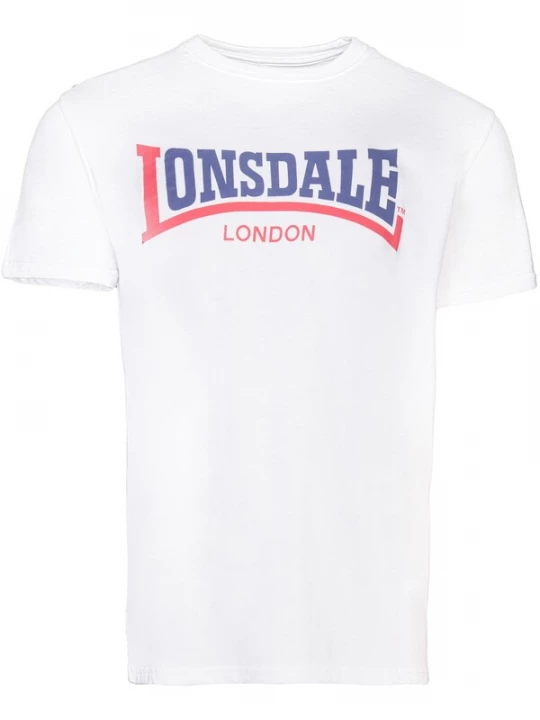 Foto van product LONSDALE Shirt 'Two Tone' blauw / rood / wit