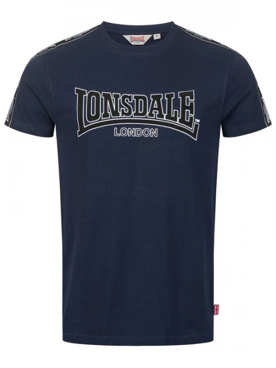 Foto van product LONSDALE Shirt 'Vementry' donkerblauw / zwart / wit
