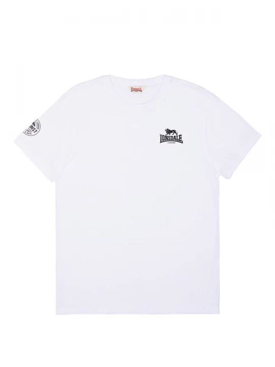 Foto van product LONSDALE Shirt 'Warlingham' zwart / wit