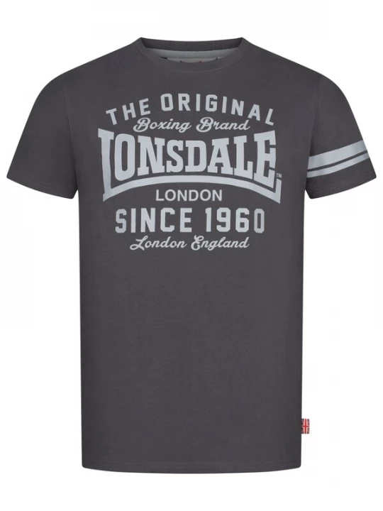 Foto van product LONSDALE Shirt 'Winnard' antraciet / lichtgrijs
