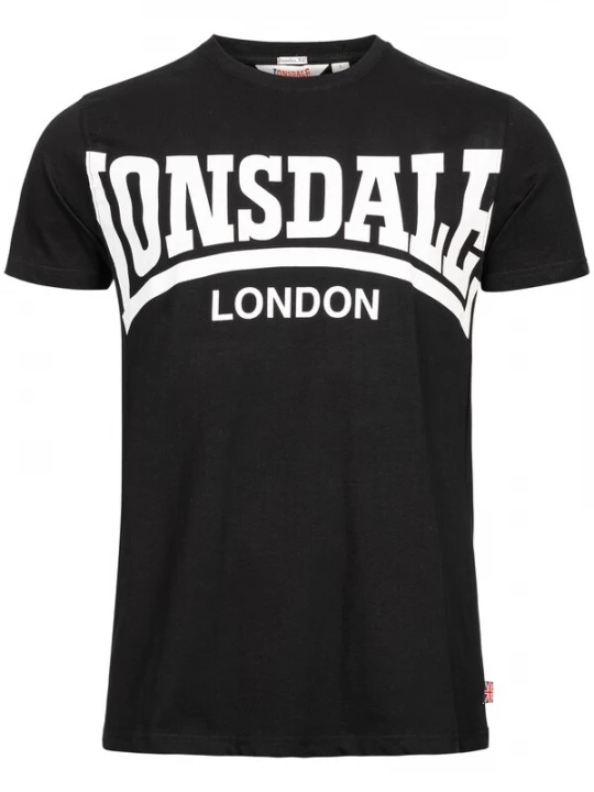 Foto van product LONSDALE Shirt 'York' zwart / wit