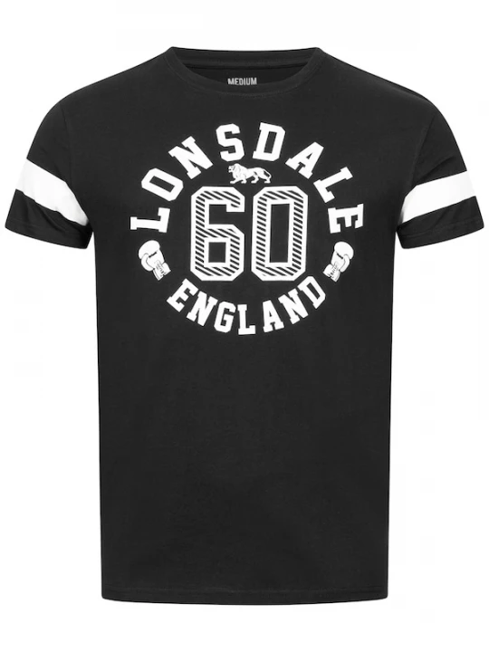 Foto van product LONSDALE Shirt zwart / wit