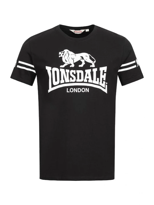 Foto van product LONSDALE Shirt zwart / wit