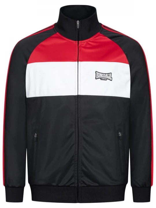 Foto van product LONSDALE Trainingsjack knalrood / zwart / wit