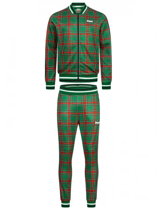 Foto van product LONSDALE Trainingspak 'Edgware' jade groen / rood / wit