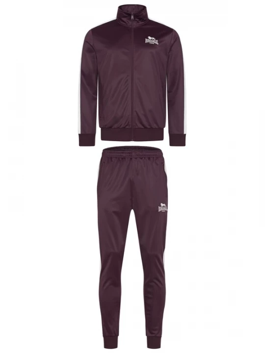 Foto van product LONSDALE Trainingspak 'Pember' ecru / donkerrood