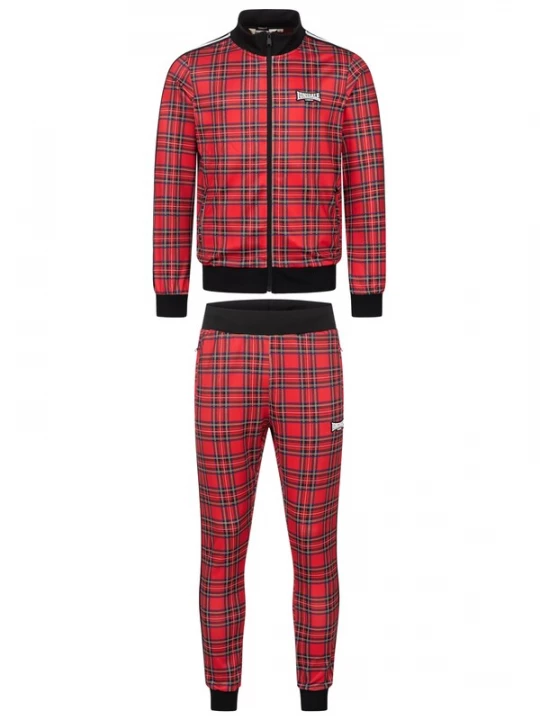Foto van product LONSDALE Trainingspak 'ROYAL STEWART' gemengde kleuren / rood