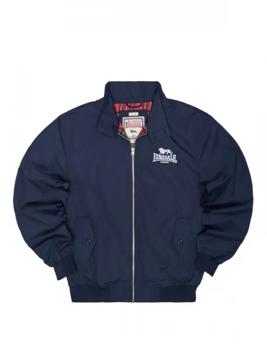 Foto van product LONSDALE Tussenjas 'Acton' navy / wit