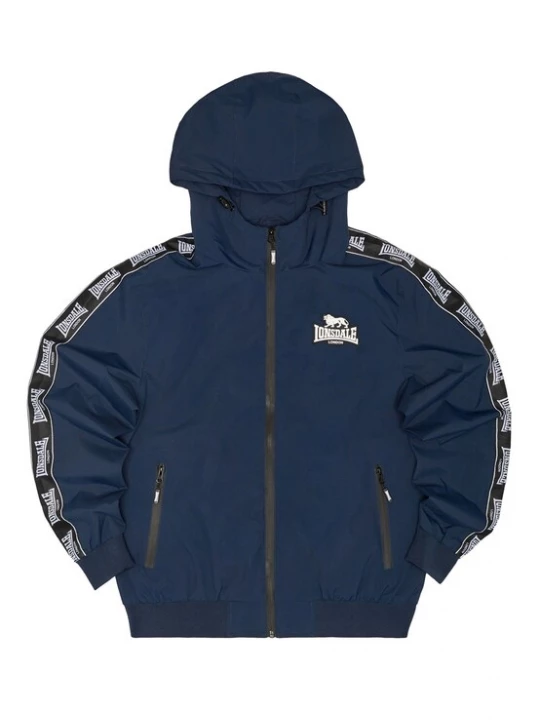 Foto van product LONSDALE Tussenjas 'Ouston' navy / wit