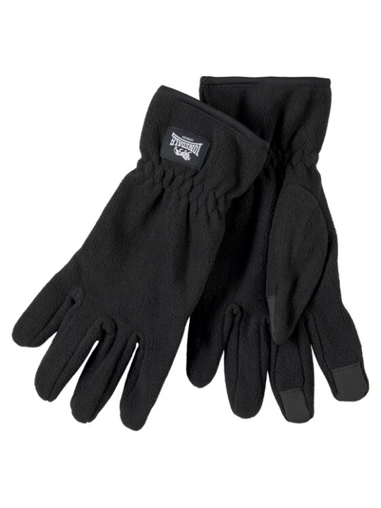 Foto van product LONSDALE Vingerhandschoenen zwart / wit
