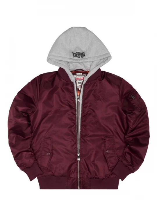 Foto van product LONSDALE Winterjas 'CLIFTON ALL SEASONS' donkerrood