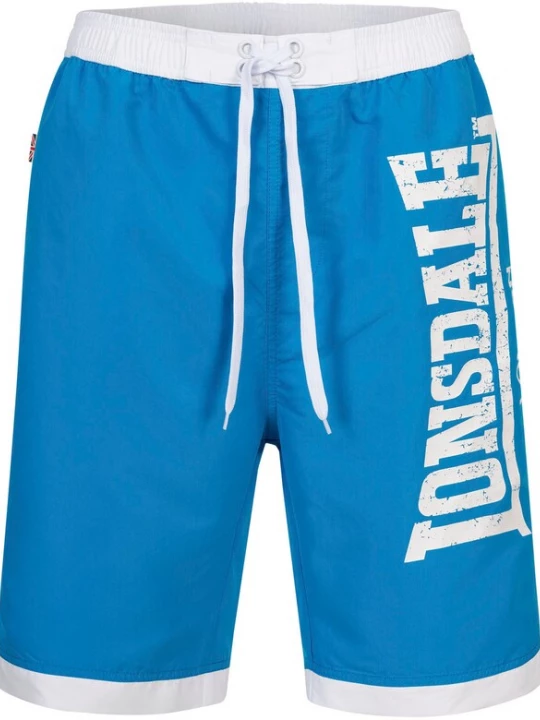 Foto van product LONSDALE Zwemshorts 'Clennell' blauw / wit