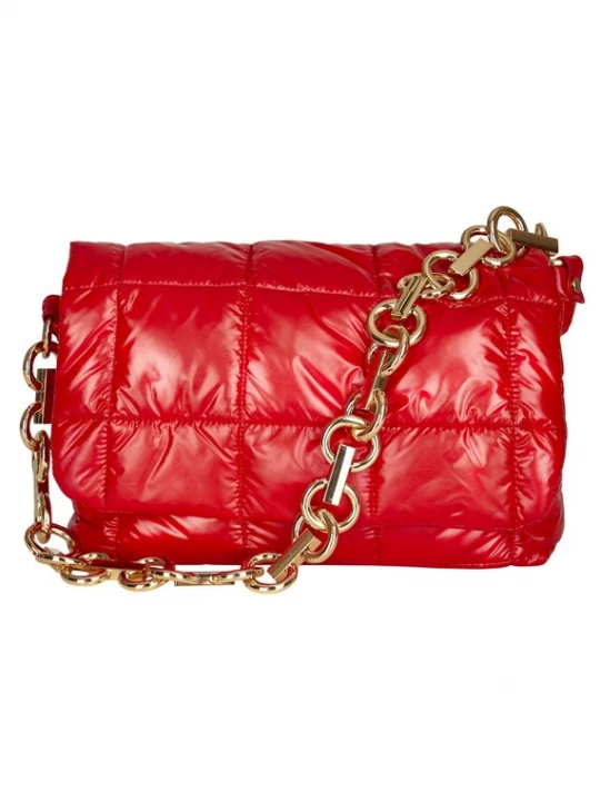 Foto van product LOOKS by Wolfgang Joop Handtas 'SHINY' goud / rood