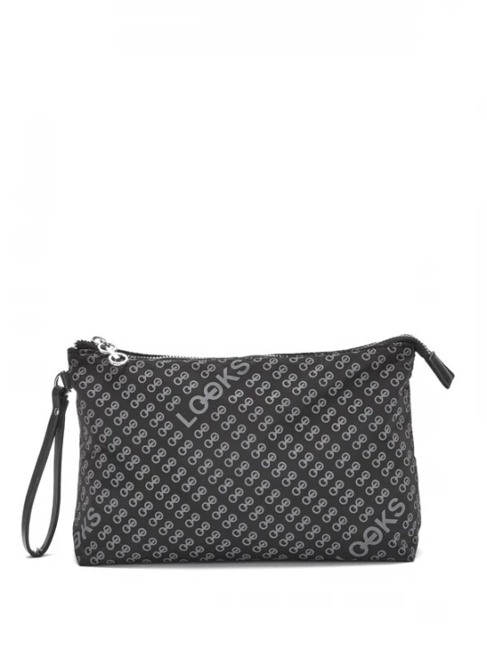 Foto van product LOOKS by Wolfgang Joop Make up tas 'NECESSAIRE' grijs / antraciet