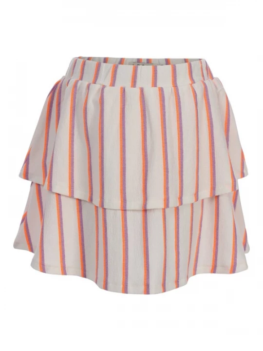 Foto van product Looxs Revolution Rok beige / bloedrood