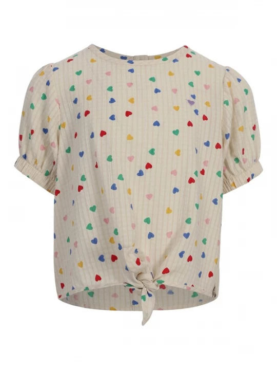 Foto van product Looxs Revolution Shirt blauw / pasteelgeel / groen / rood