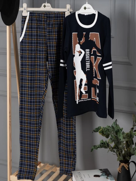 Foto van product LOREZA Nachtkledij 'Jungen Schlafanzug Dylan' navy