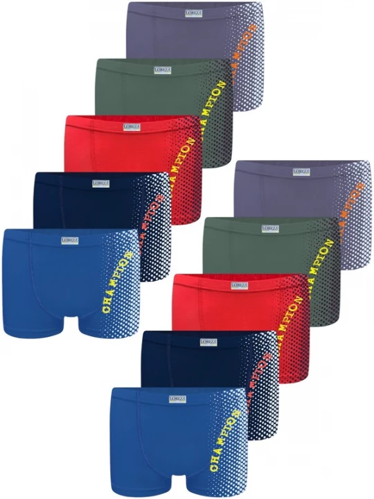 Foto van product LOREZA Onderbroek 'Jungen Boxershorts Arian' gemengde kleuren
