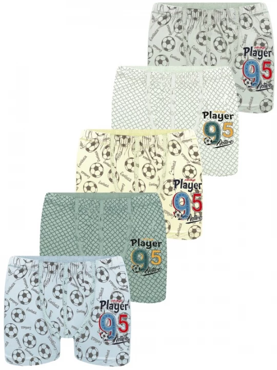 Foto van product LOREZA Onderbroek 'Jungen Boxershorts Player' gemengde kleuren
