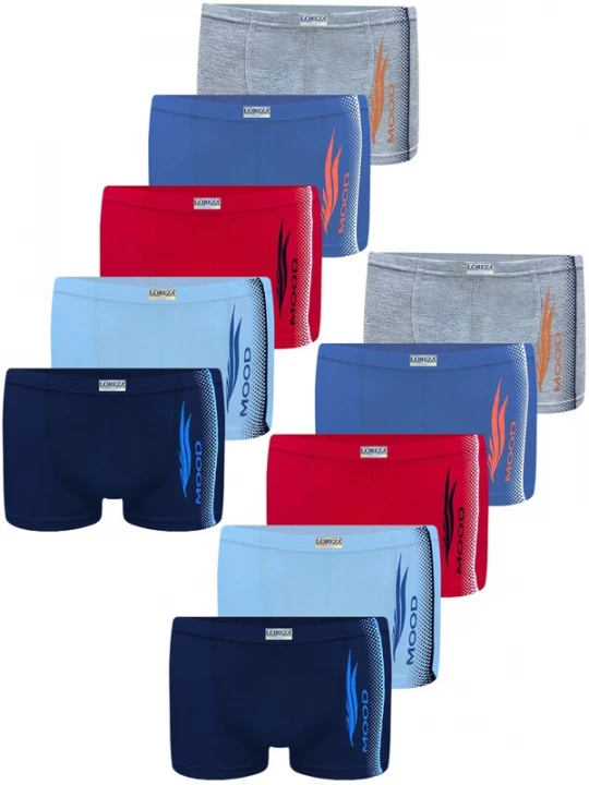 Foto van product LOREZA Onderbroek 'Jungen Boxershorts Tim' gemengde kleuren