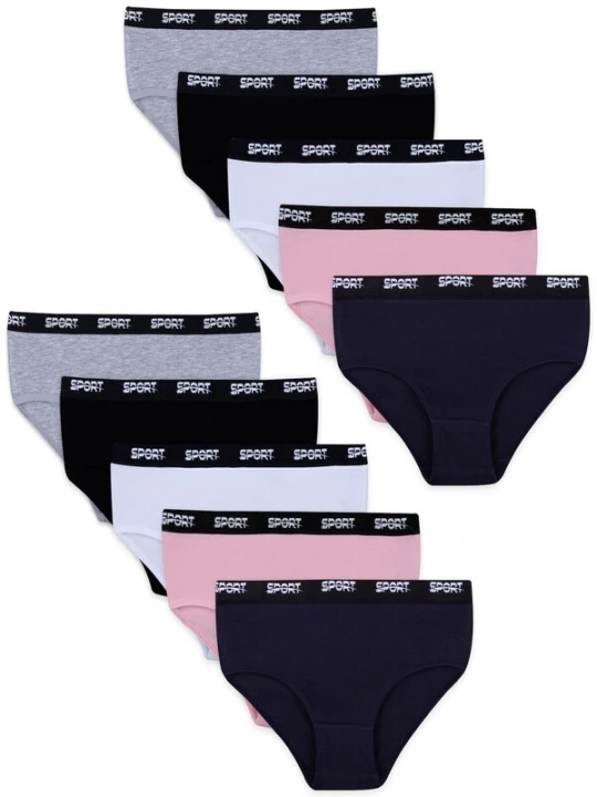Foto van product LOREZA Onderbroek 'Mädchen Slips Charlotte' gemengde kleuren