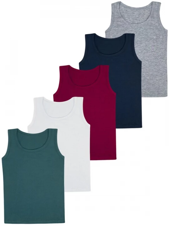 Foto van product LOREZA Onderhemd 'Jungen Unterhemden Alan' gemengde kleuren