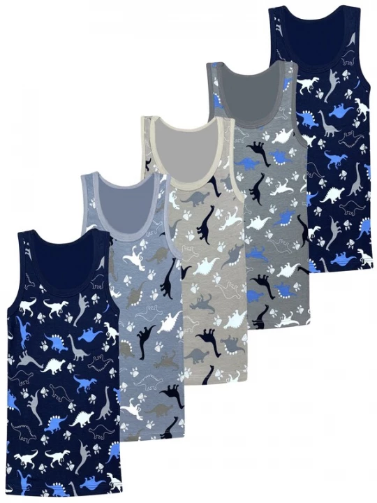 Foto van product LOREZA Onderhemd 'Jungen Unterhemden Albert' gemengde kleuren