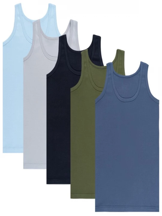 Foto van product LOREZA Onderhemd 'Jungen Unterhemden Andreas' gemengde kleuren