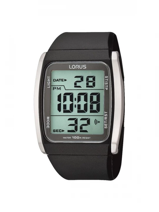 Foto van product LORUS Digitaal horloge zwart / zilver