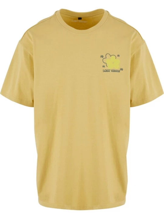 Foto van product Lost Youth Shirt 'Blossom Fusion' nude / pueblo / wit
