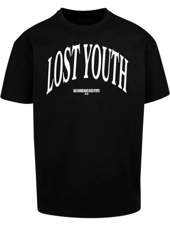 Foto van product Lost Youth Shirt 'Classic V.1' zwart / wit