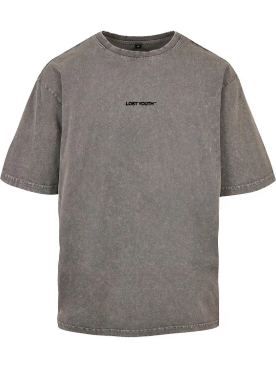 Foto van product Lost Youth Shirt grijs / zwart