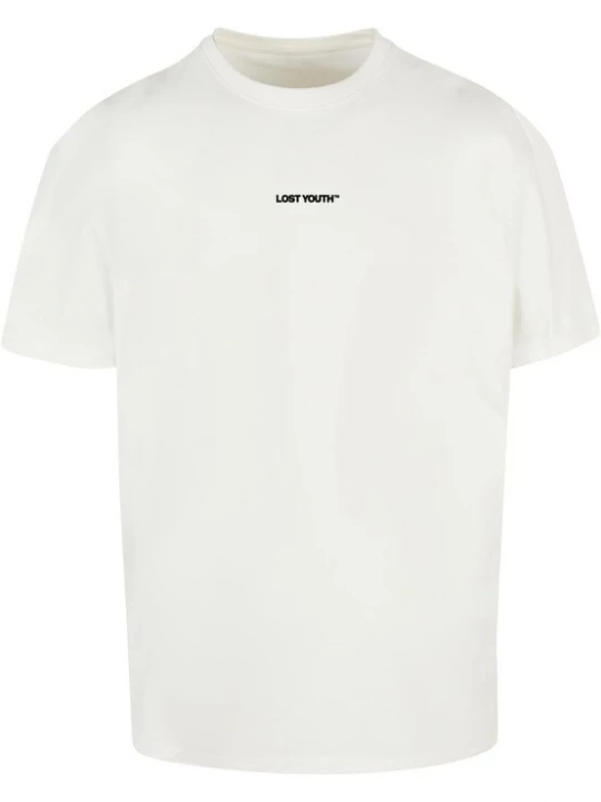 Foto van product Lost Youth Shirt lichtbeige / zwart