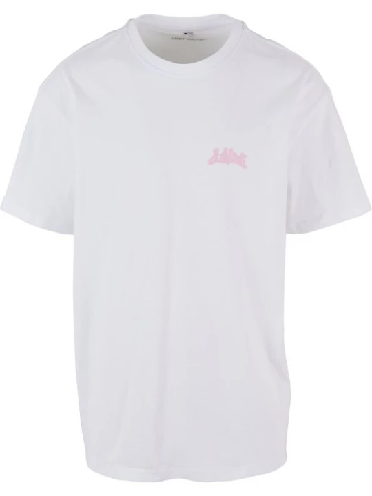 Foto van product Lost Youth Shirt 'Slay Or Play' blauw / lila / oudroze / wit