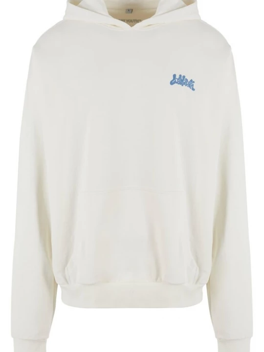 Foto van product Lost Youth Sweatshirt 'Amalfi Coast' blauw / geel / grijs / groen / wit