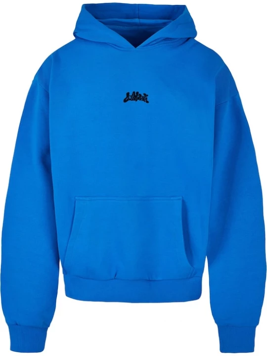 Foto van product Lost Youth Sweatshirt 'BEAUTIFUL CHAOS' kobaltblauw / zwart / wit