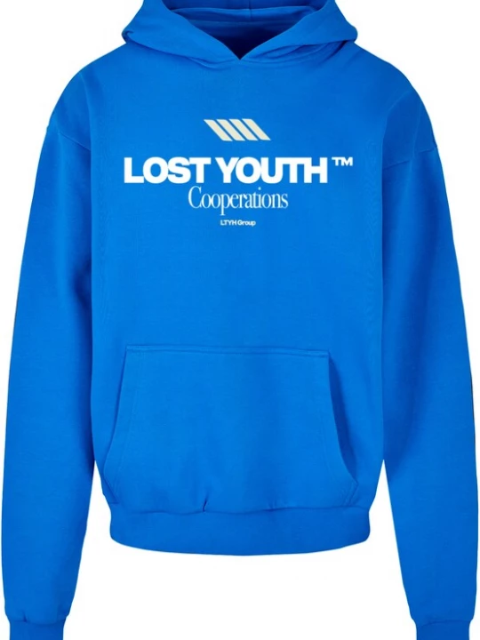 Foto van product Lost Youth Sweatshirt blauw / wit
