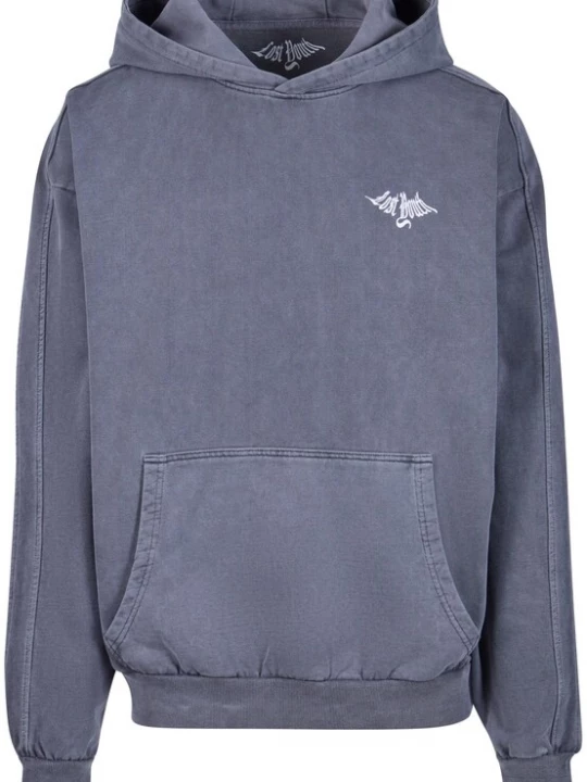 Foto van product Lost Youth Sweatshirt 'Classic' duifblauw / wit