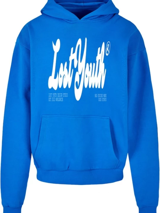Foto van product Lost Youth Sweatshirt 'Classic V.2' blauw / wit