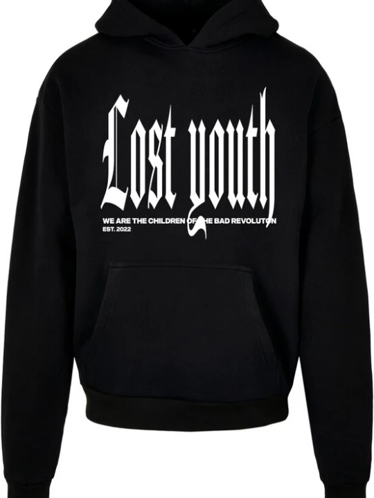 Foto van product Lost Youth Sweatshirt 'Classic V.4' zwart / wit